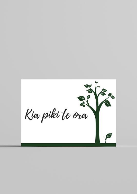 Kia piki te ora